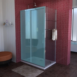 POLYSAN LUCIS LINE sprchová boční stěna 700mm, čiré sklo (DL3215)