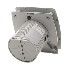 SAPHO LEX koupelnový ventilátor axiální, 15W, potrubí 100mm, nerez (LX103)