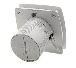 SAPHO - LEX koupelnový ventilátor axiální s časovačem, 15W, potrubí 100mm, bílá (LX102)