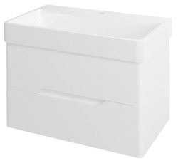 SAPHO MEDIENA umyvadlová skříňka 77x50,5x49cm, bílá mat/bílá mat (MD080)
