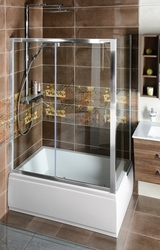 POLYSAN DEEP sprchové dveře 1300x1650mm, čiré sklo (MD1316)