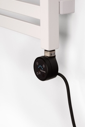 Terma MOA IR topná tyč s termostatem 600 W, černá, kroucený kabel s vidlicí (WEMOR06T905U)