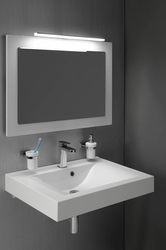 MITRA zrcadlo v rámu 720x520x40mm, bílá
