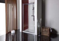 POLYSAN LUCIS LINE sprchové dveře 1000mm, čiré sklo (DL1015)