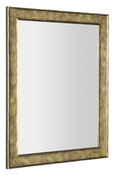 SAPHO BERGARA zrcadlo v dřevěném rámu 742x942mm, zlatá (NL527)