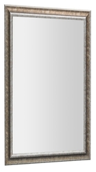 SAPHO AMBIENTE zrcadlo v dřevěném rámu 620x1020mm, bronzová patina (NL701)