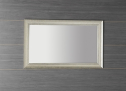 SAPHO - CORONA zrcadlo v dřevěném rámu 628x1028mm, champagne (NL721)