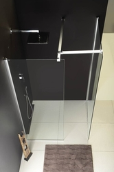 MODULAR SHOWER jednodílná zástěna pevná k instalaci na zeď, 1100 mm