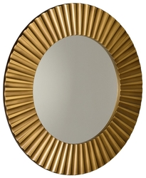 SAPHO PRIDE kulaté zrcadlo v rámu, pr.90cm, bronz (PD904)
