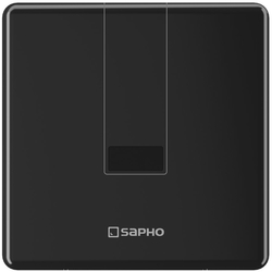 SAPHO Podomítkový automatický splachovač pro urinal 24V DC, černá (PS002B)