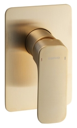 SAPHO SPY podomítková sprchová baterie, 1 výstup, zlato mat (PY41/19)