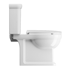 GSI CLASSIC WC mísa kombi spodní/zadní odpad, bílá ExtraGlaze (871711)