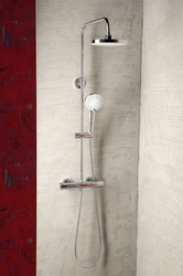 LIGA sprchový sloup s termostatickou baterií, chrom