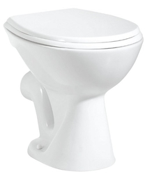 AQUALINE WC mísa samostatně stojící 36x47cm, zadní odpad, bílá (TP330)