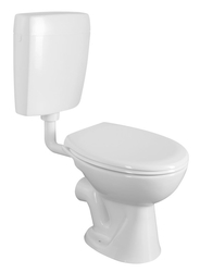CREAVIT WC kombi, dvojtlačítko 4,5/6l, zadní odpad, bílá (TP3306)