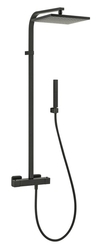 SAPHO - DIMY sprchový sloup s termostatickou baterií, černá mat (DM322BL)