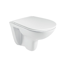 MEREO WC závěsné, RIMLESS, 530x355x360, keramické, včetně sedátka CSS113S (VSD81S)