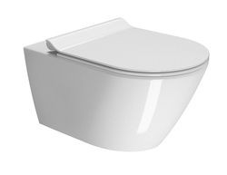 GSI KUBE X závěsná WC mísa, Swirlflush, 55x36 cm, bílá ExtraGlaze (941511)