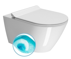 GSI KUBE X závěsná WC mísa, Swirlflush, 55x36 cm, bílá ExtraGlaze (941511)