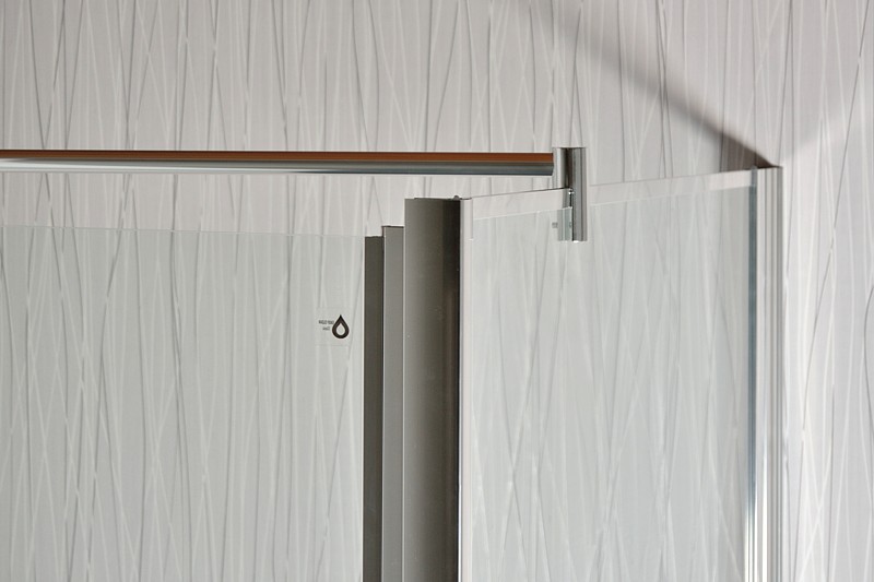 ARTTEC MOON B15 - Sprchový kout nástěnný clear 90 - 95 x 76,5 - 78 x 195 cm