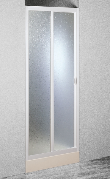 Sprchové dveře PORTA, Barva rámu zástěny - Plast bílý, Provedení - Univerzální, Výplň - Polystyrol 2,2 mm (acrilico), Šíře - 150 cm