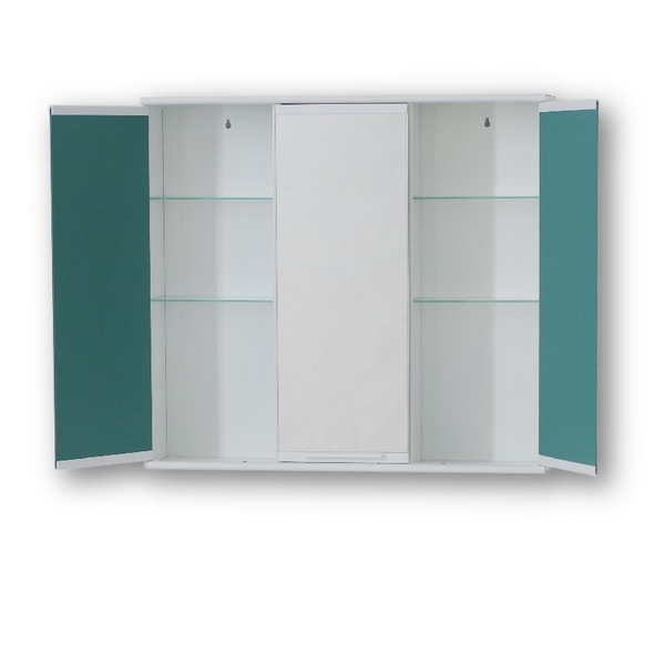 Závěsná skříňka se zrcadlem TRIGA I, II, Rozměry skříněk - 60 × 40 × 15 cm