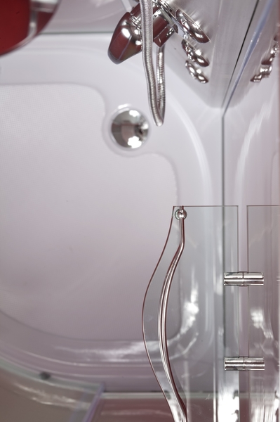 Čtvrtkruhový sprchový box GRANADA, Vanička - Bez vaničky, Barva rámu zástěny - Hliník chrom, Provedení - Univerzální, Výplň - Matné bezpečnostní sklo - 5 mm, Šíře - 90 cm, Hloubka - 90 cm