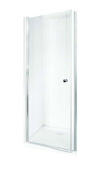 Bezrámové sprchové dveře SINCO, Výška - 195 cm, Barva rámu zástěny - Hliník chrom, Provedení - Univerzální, Výplň - Čiré bezpečnostní sklo - 6 mm, Šíře - 90 cm