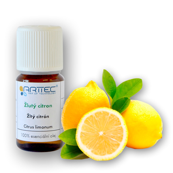 ARTTEC Žlutý citron bio (Citrus limonum)