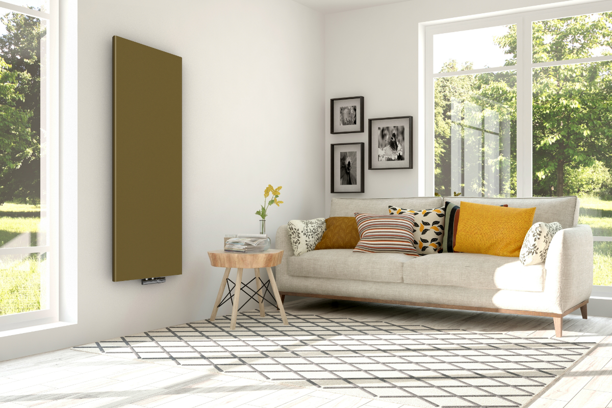 ISAN Arte designový radiátor 1765 × 606 mm, 848 W, středové připojení, bílá RAL 9016 (DATP17650456SK01)