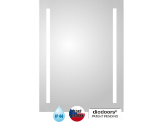 Hopa Zrcadlo s LED osvětlením LABE, Rozměry zrcadel - 800 × 600 x 30 mm (v × š x h) (ZRLABE8060)