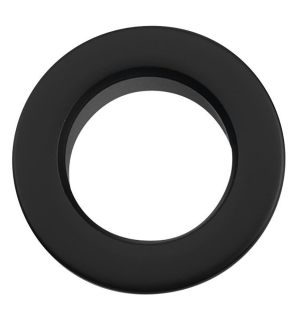 SAPHO Krytka přepadu umyvadla Ø 32mm, černá (103100000195)