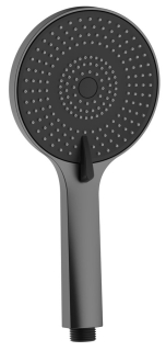 SAPHO Ruční masážní sprcha, 3 režimy sprchování, silikon trysky, průměr 120mm, ABS/gun metal (SK879GM)