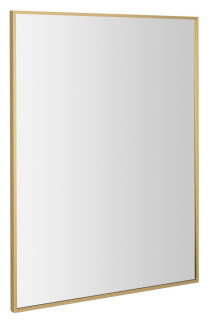 SAPHO NOTION SLIM zrcadlo v rámu 60x80cm, zlato mat (NT860G)